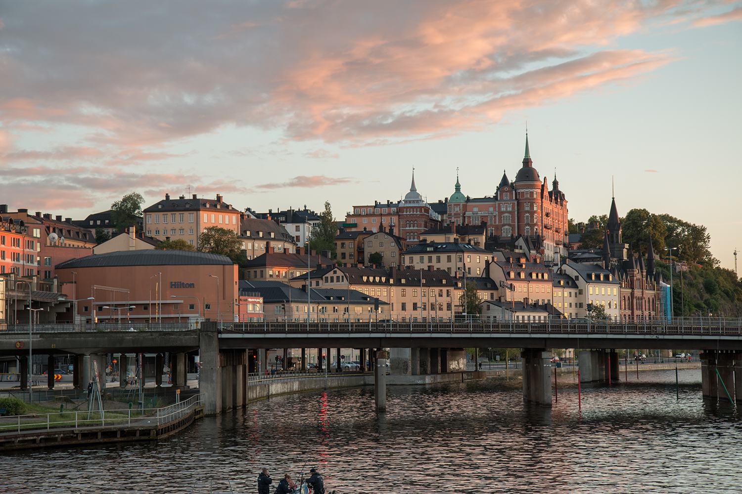 Weelo Stockholm to Riddarholmen Great picture of Riddarholmen with Weelo Stockholm